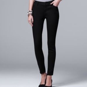 Women's Simply Vera Vera Wang Luxury Skinny Jeans